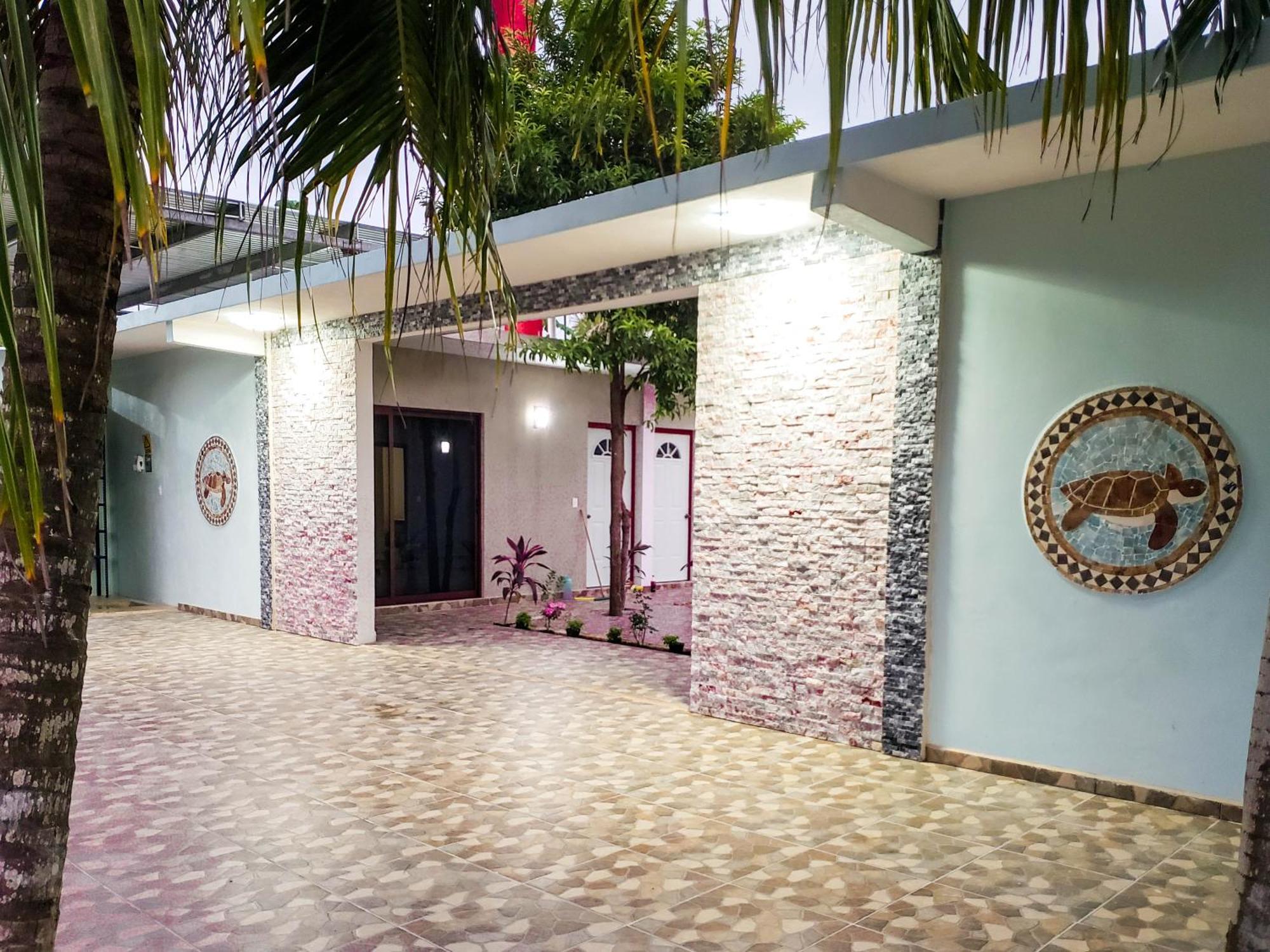 Hotel Blue Turtle Bacalar Bagian luar foto