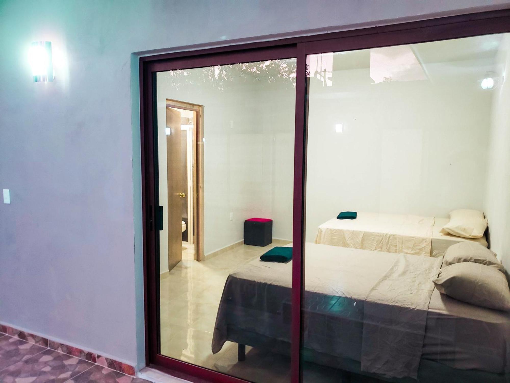 Hotel Blue Turtle Bacalar Bagian luar foto